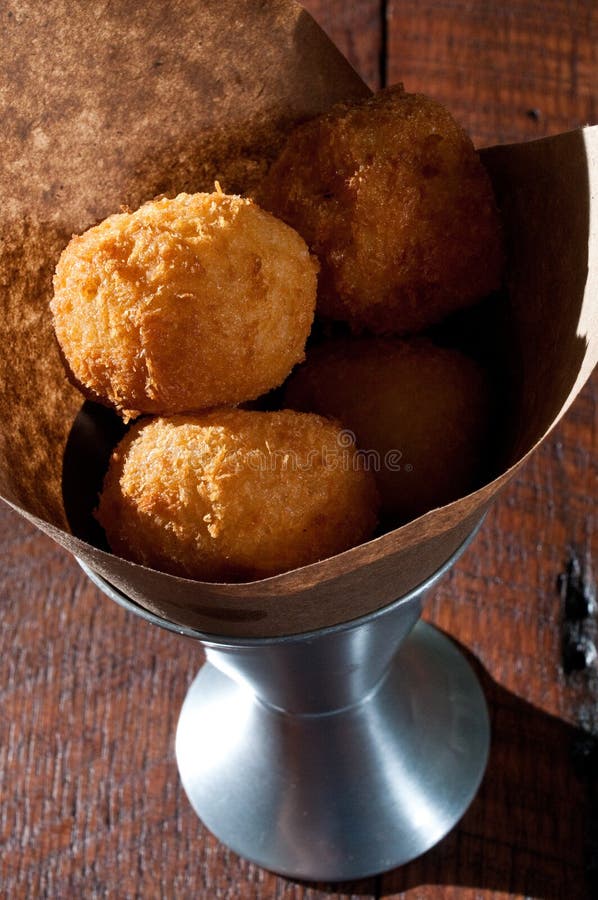 Fried cheese balls