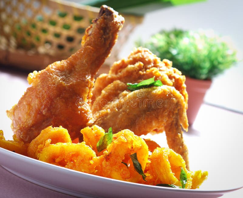 Fried Chicken royalty free stock photo