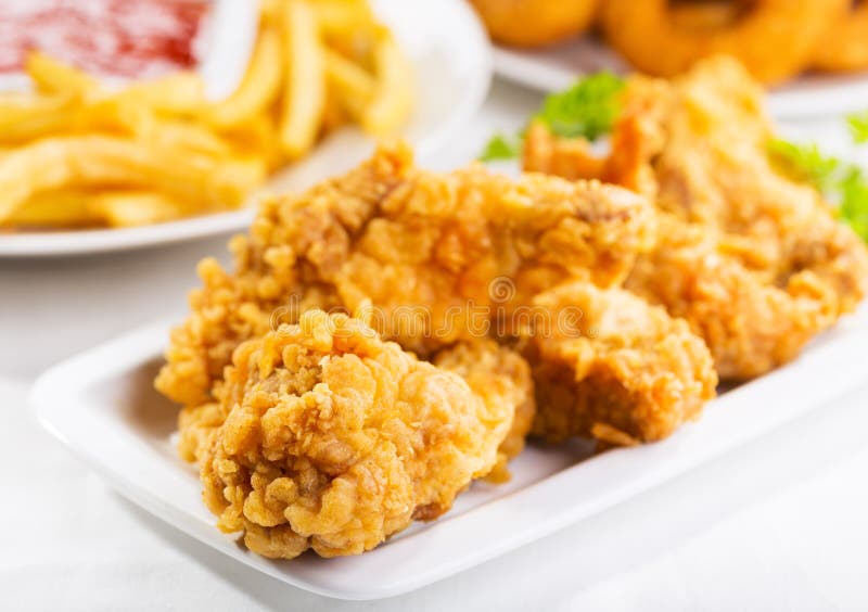 Man Eating a Piece of Fried Chicken Stock Image Image of drumstick