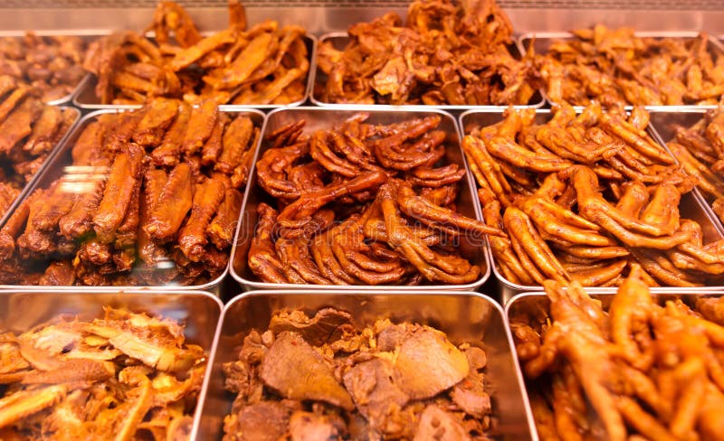 Fried Chicken Cooked According To a Special Recipe Stock Image - Image