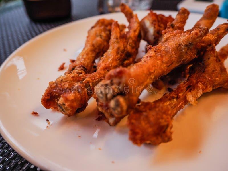 Fried chicken legs stock image. Image of close, breakfast 159762007