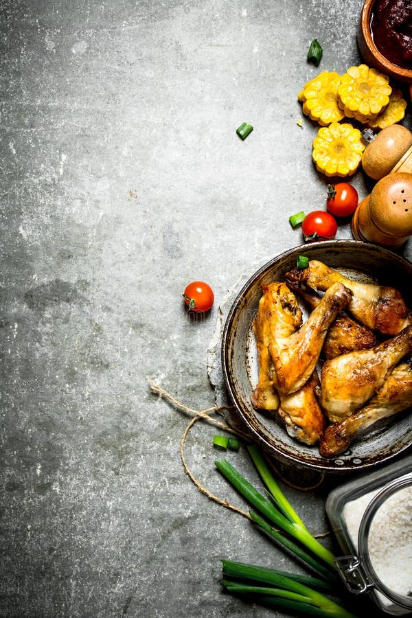 Photo Fried chicken recipe in tomato sauce in Tasikmalaya