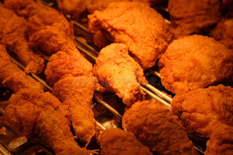 Fried Chicken Wings Buffet stock image. Image of cuisine - 231406363