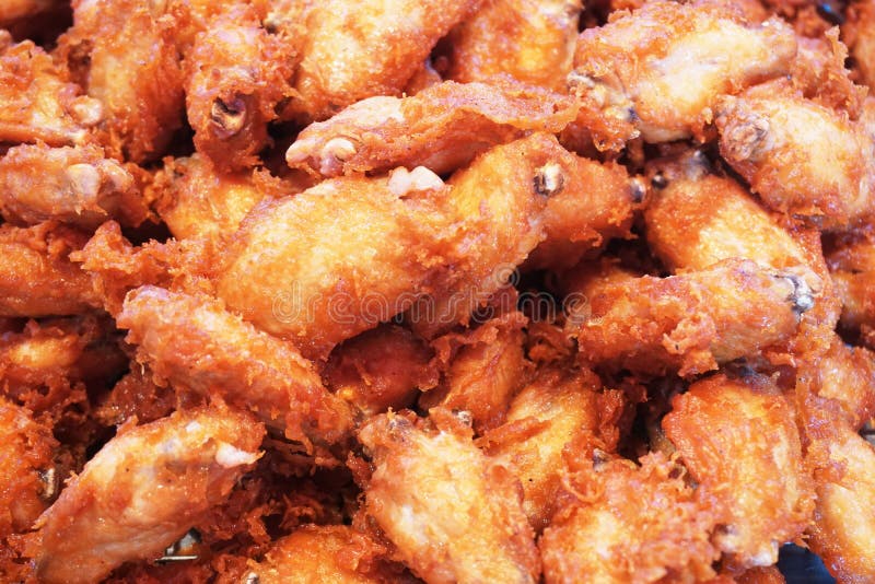Fried chicken wings stock photo. Image of chicken, flour 108021864