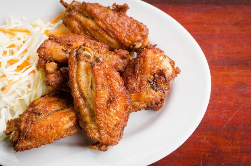 Fried chicken wings stock photo. Image of cuisine, baked 45541758