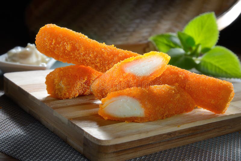 Fried Crab Sticks Royalty Free Stock Images Image 34751439