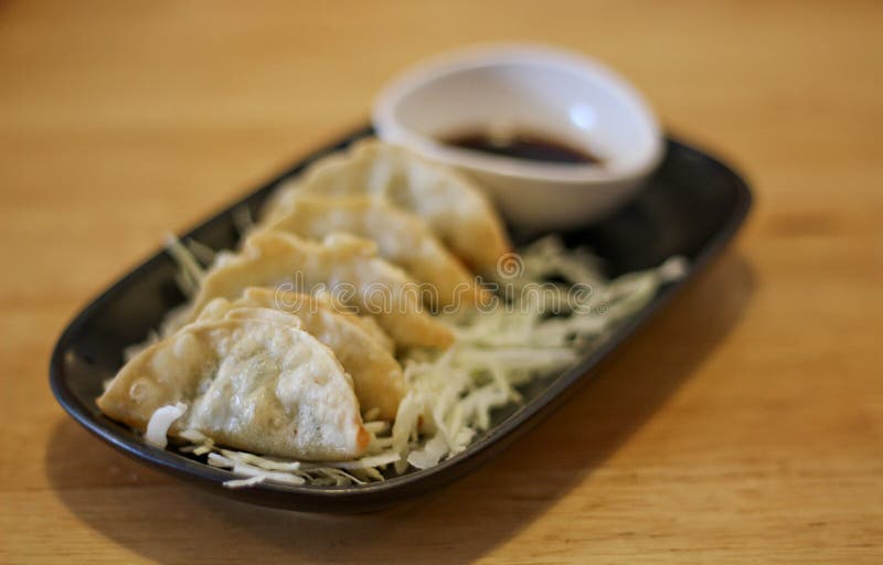 Fried Dumpling of Gyoza stock foto Fried Dumpling of Gyoza stock foto