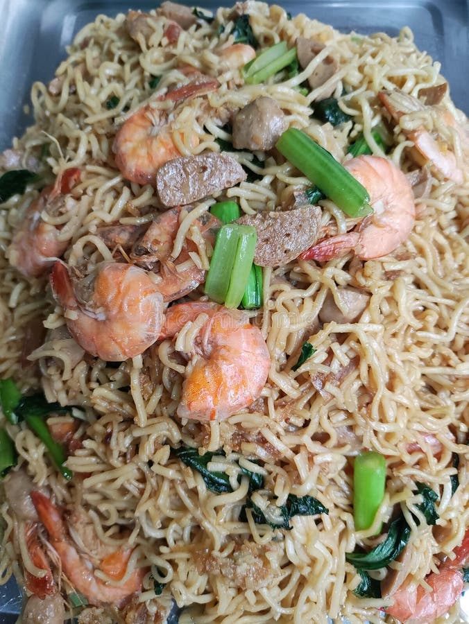 Fried Noodle from Indonesia Stock Photo - Image of goreng, noodle