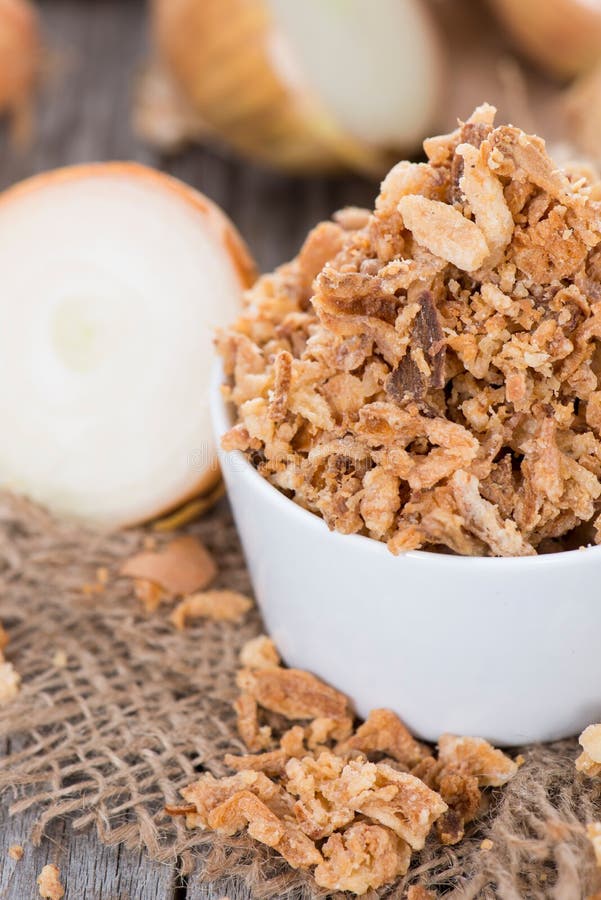 Fried Onions caseiro foto de stock Fried Onions caseiro foto de stock