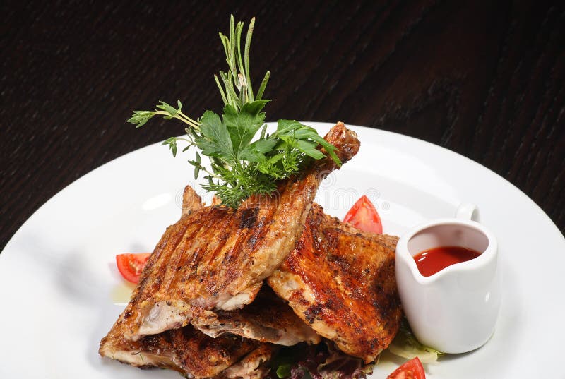 Fried (roasted) Chicken Picture. Image 3616496