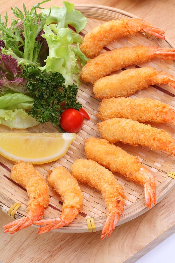 Torpedo shrimp breaded stock image. Image of seafood 65945297