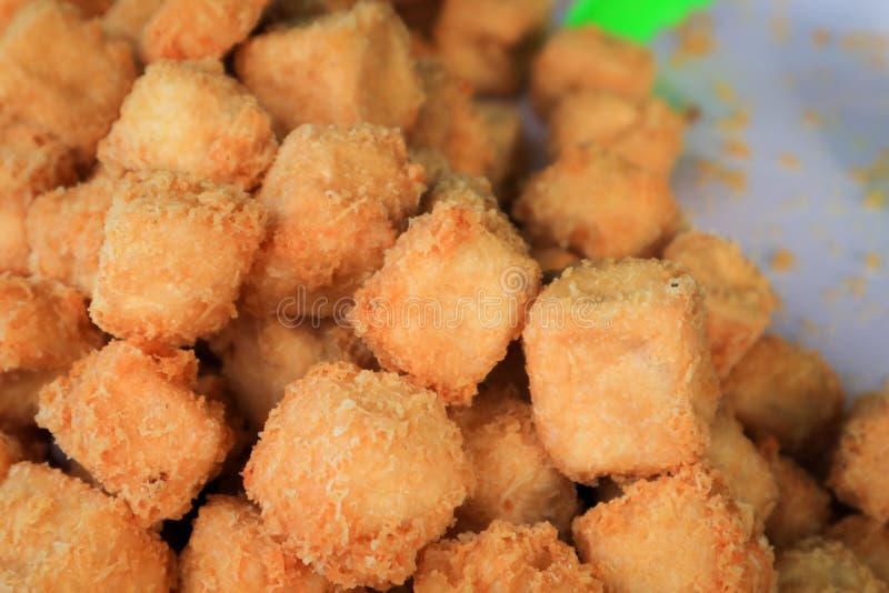 Fried tofu indonesian food stock image. Image of delicious - 144237291