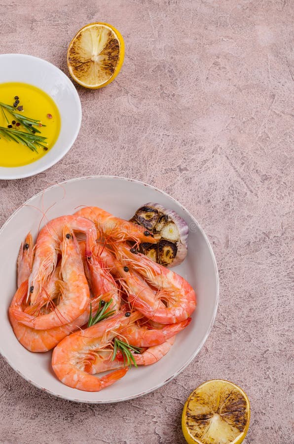 Fried Unpeeled Large Shrimp Stock Photo Image of prawns, fresh 139193456