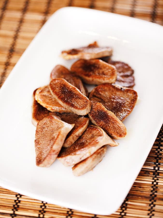 Veal tongue stew stock image. Image of gourmet, shot 49302569