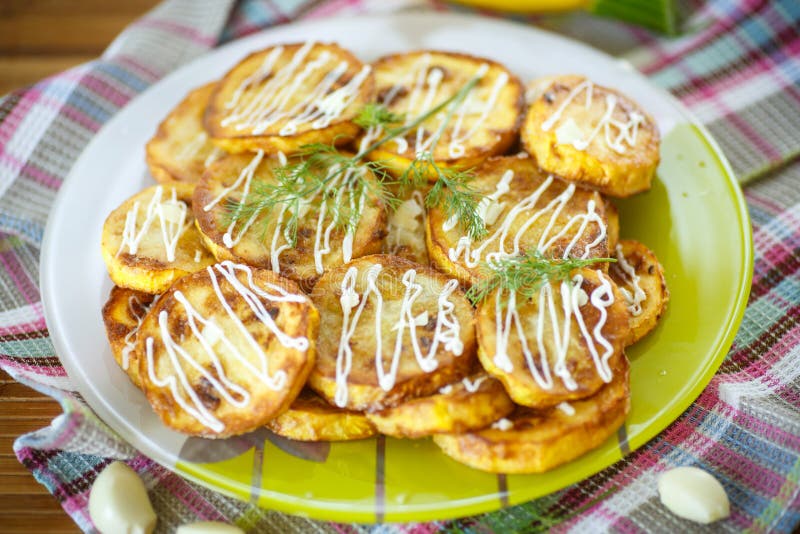 Fried zucchini