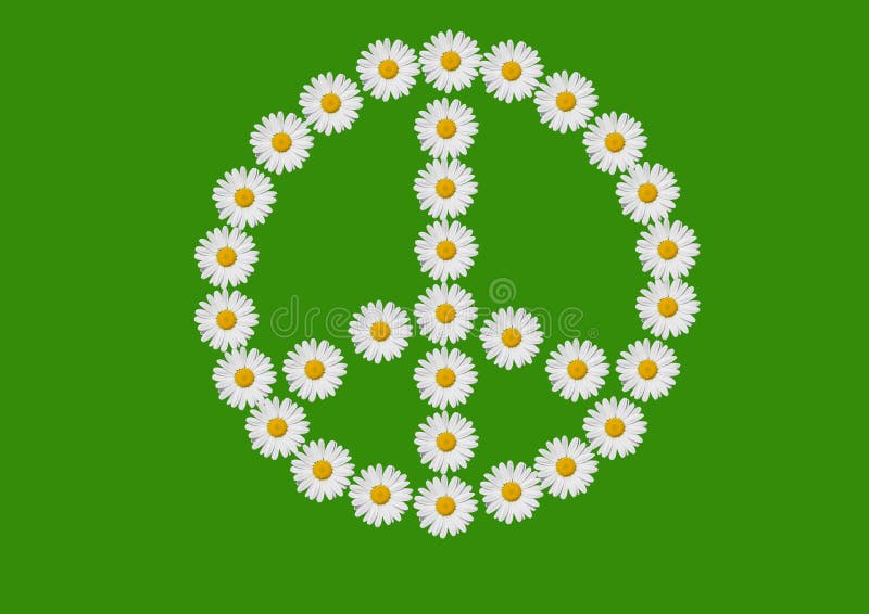 Frieden und Liebe vektor abbildung Frieden und Liebe vektor abbildung