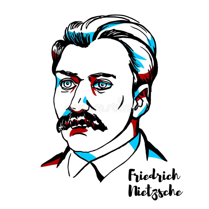 Friedrich Nietzsche Portrait