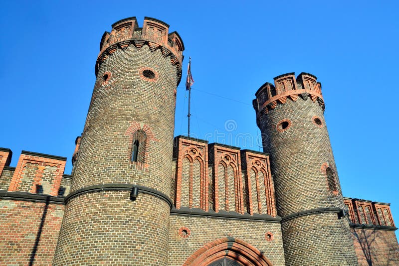 Friedrichsburg Gate - German Fort in Konigsberg. Kaliningrad (fo Stock ...