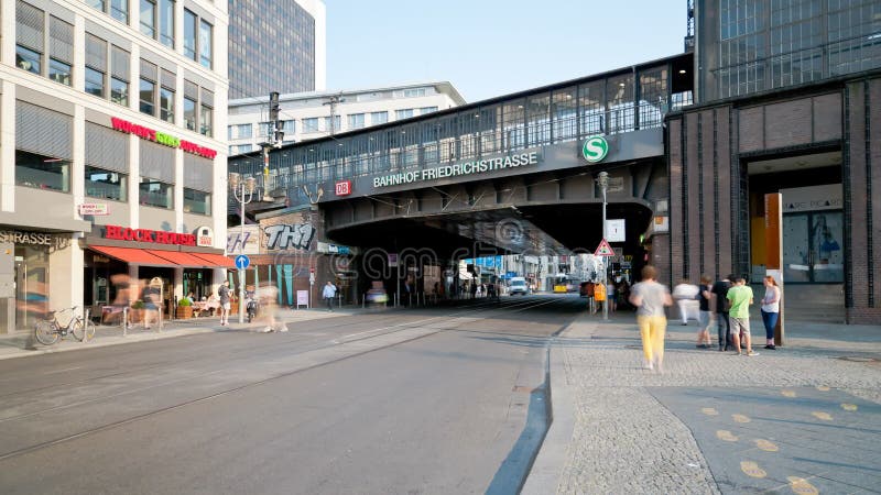 Friedrichstrasse Berlino, Germania