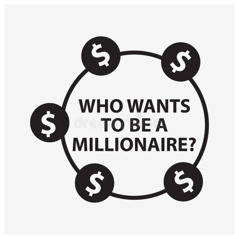 Millionaire Text Stock Illustrations – 740 Millionaire Text Stock