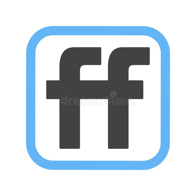 Friendfeed stock illustration