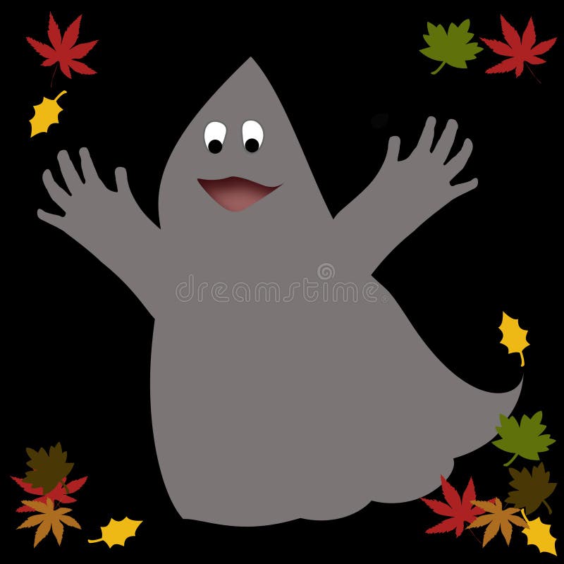 Friendly Halloween ghost