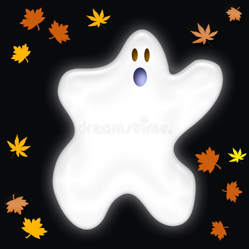 Friendly Halloween ghost