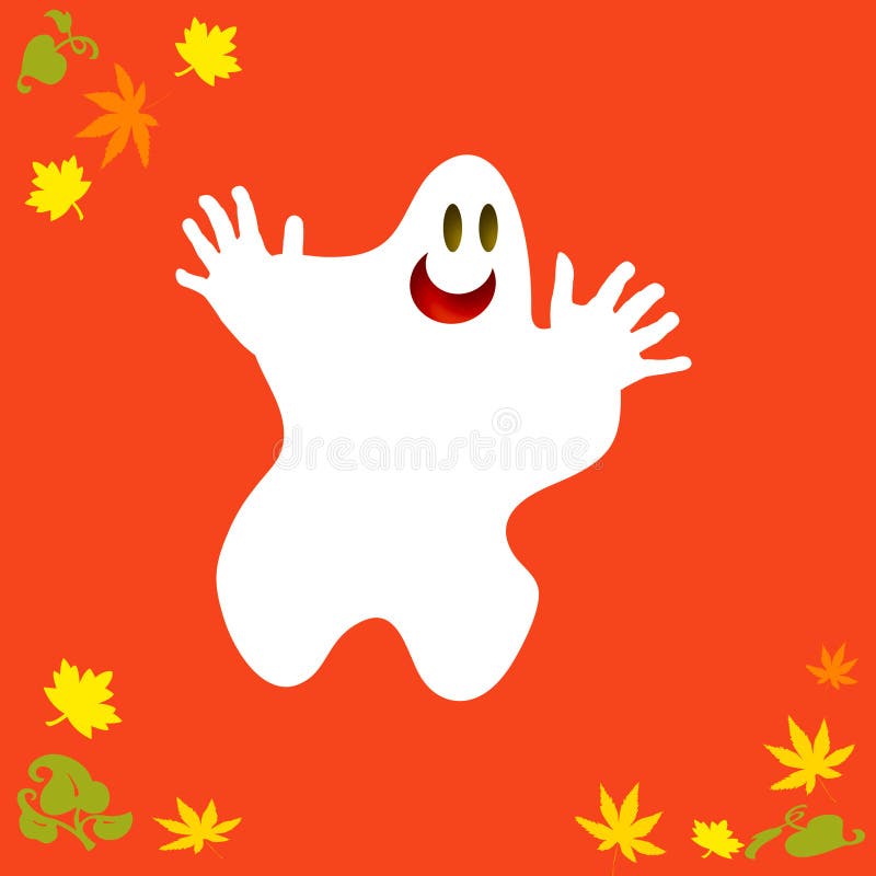 Friendly Halloween ghost