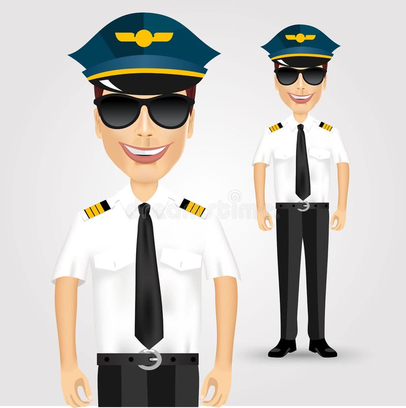 Pilot Sunglasses Vector Icon Isolated on Transparent Background, Pilot