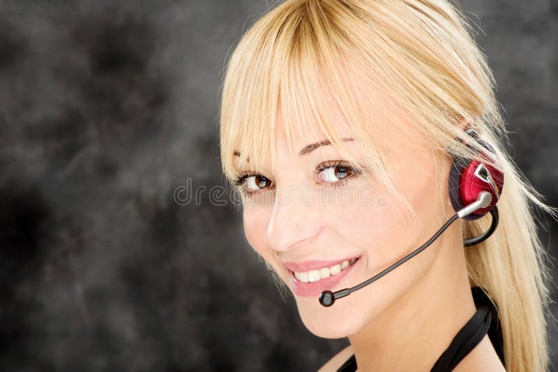 Friendly telephone operator