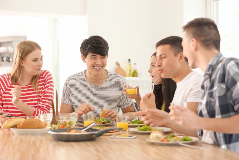 11,683 Friends Kitchen Table Stock Photos Free & RoyaltyFree Stock
