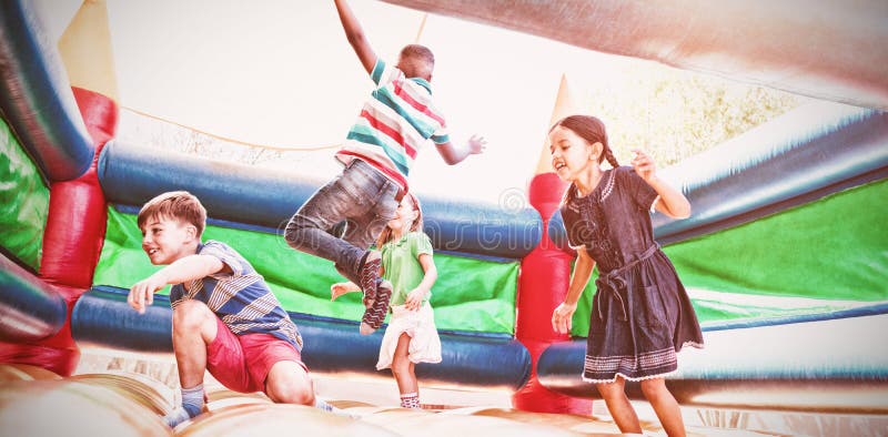 small jumping castle