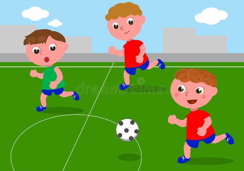 Friends Playing Soccer Stock Illustrations 446 Friends Playing Soccer Stock Illustrations Vectors Clipart Dreamstime