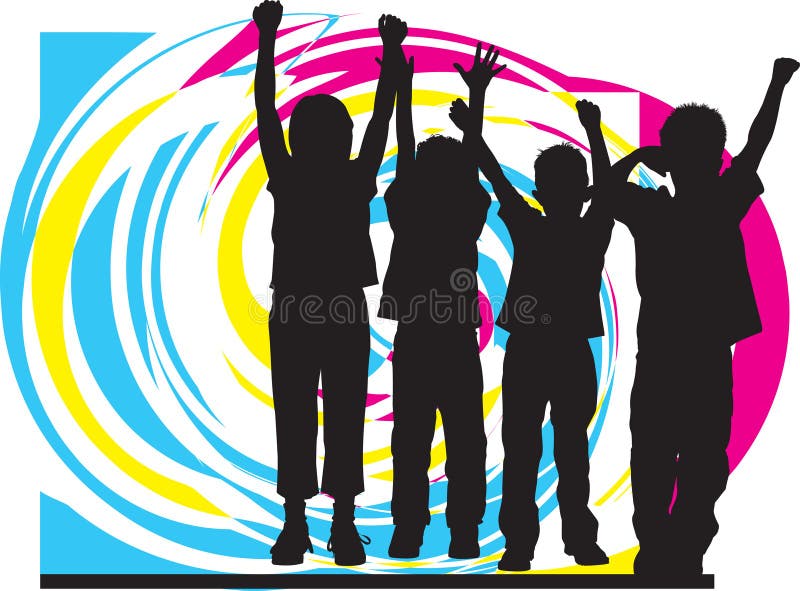 Friends. Vector vector illustration