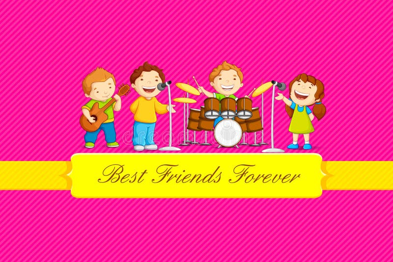 Friendship Day royalty free illustration