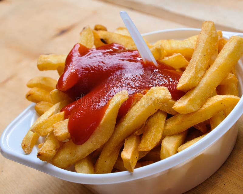 Frietjes stock afbeeldingen