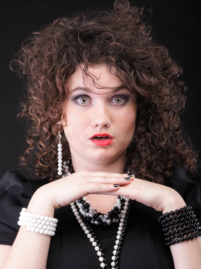 Surprised Afraid Girl Covering Mouth with Hand Stock Image Image of emotions, afraid 43151545