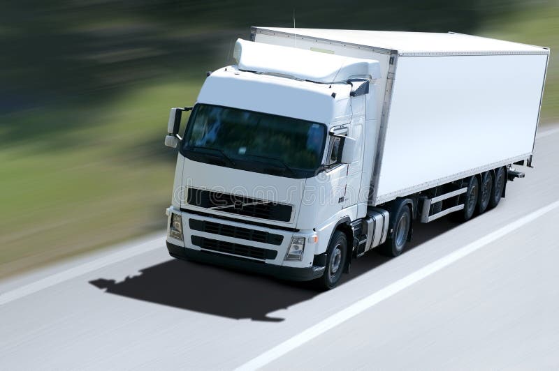 Frigo truck royalty free stock photography