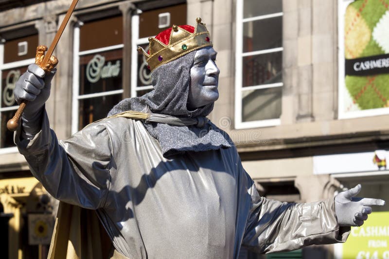 Fringe festival edinburgh royalty free stock image