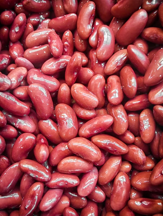 Frisch gekochte rote Bohnen zugebereitet für einen Salat lizenzfreie stockfotos Frisch gekochte rote Bohnen zugebereitet für einen Salat lizenzfreie stockfotos