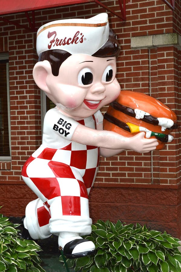 Frisch`s Big Boy Restaurant Serves American Cuisine Food for Lunch and