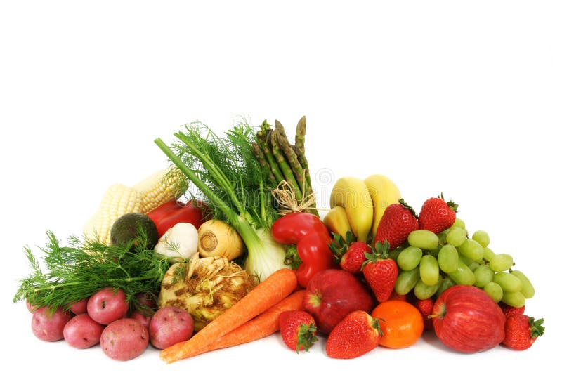Frische Obst und Gemüse