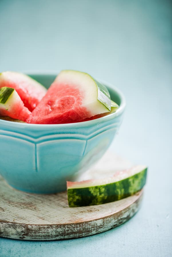 Frische reife geschnittene Wassermelone