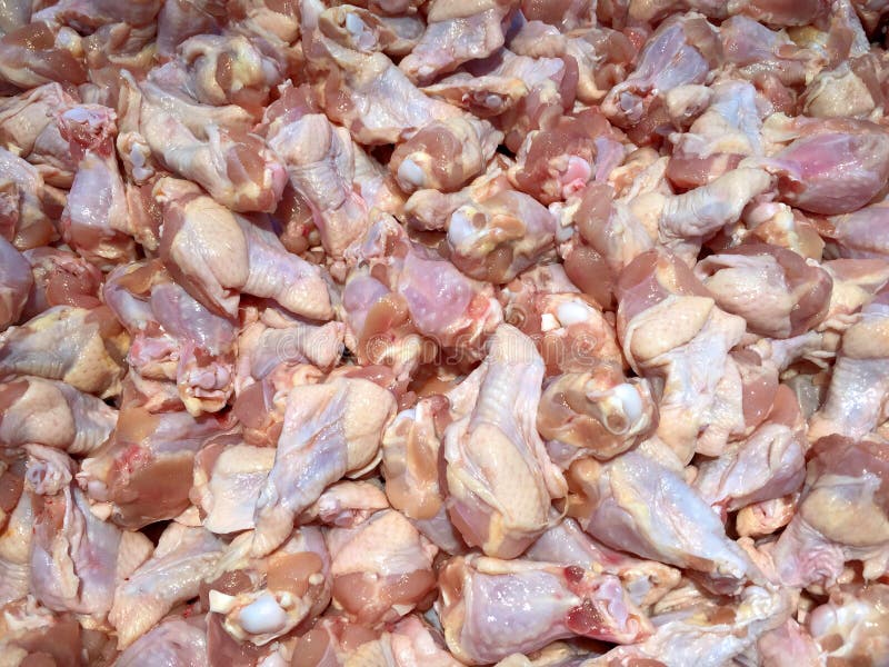 Frische rohe Hühnerflügel stockbilder Frische rohe Hühnerflügel stockbilder