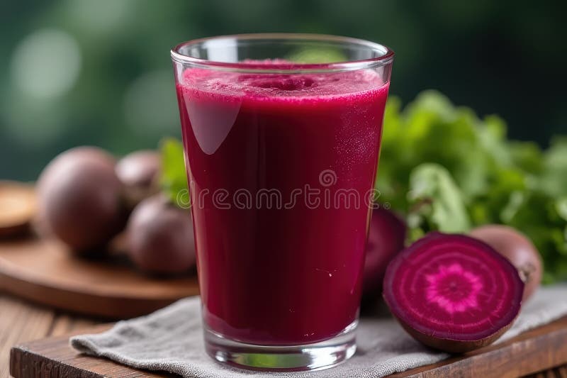Frischer Rübensaft Stillleben vektor abbildung