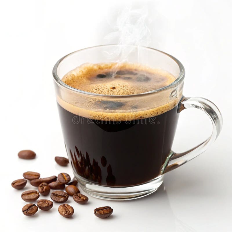 Frischgebackener Kaffee isoliert vektor abbildung