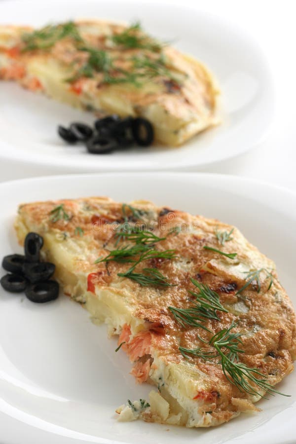 frittatapotatislax arkivbilder frittatapotatislax arkivbilder