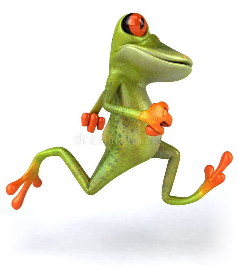 Frog scuba diver stock illustration. Illustration of green 18871968