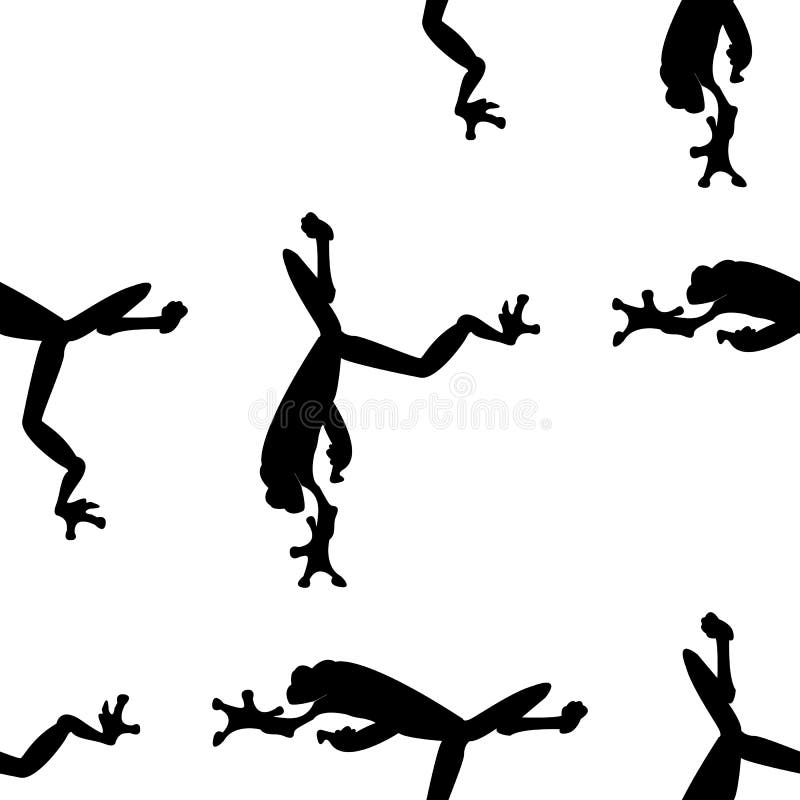 Frog pattern. Frog vector. Simple icon isolated on white background with pattern. Tadpole cute vectors