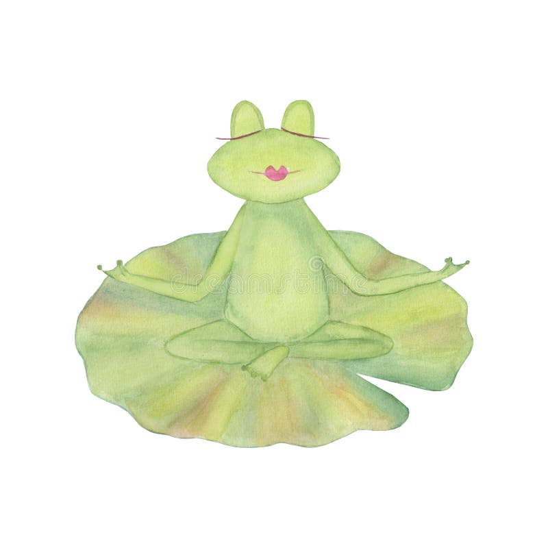 Frogs Yoga Stock Illustrations – 28 Frogs Yoga Stock Illustrations, Vectors  & Clipart - Dreamstime